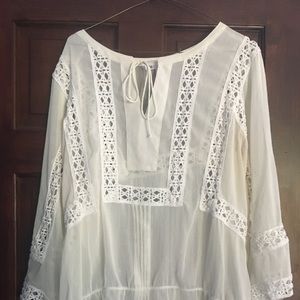 Beautiful White Summer Shirt